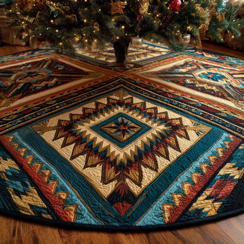 Mesa Diamond Radiance Quilted Tree Skirt