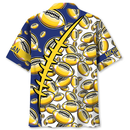 Michigan State Football Hawaiian Shirt