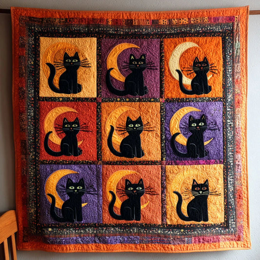 Midnight Mischief Quilt Blanket
