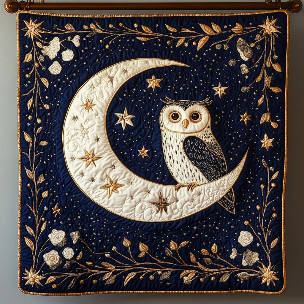 Midnight Moon Quilt Blanket