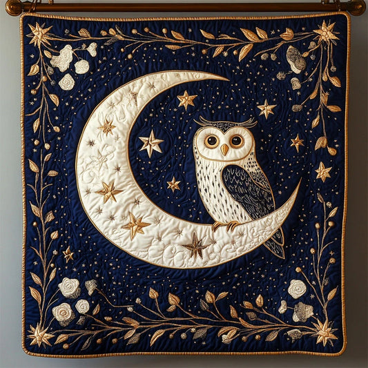 Midnight Moon Quilt Blanket