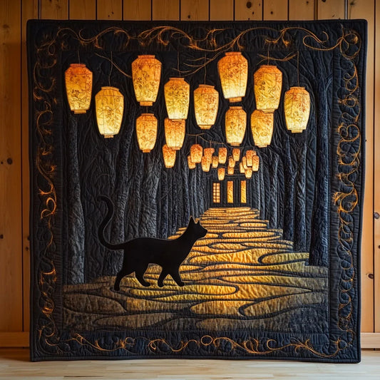 Midnight Parade Quilt Blanket