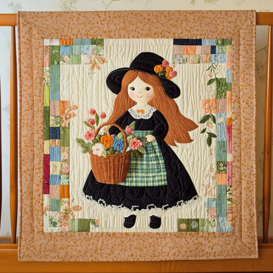 Miss Rosy Cheeks Quilt Blanket