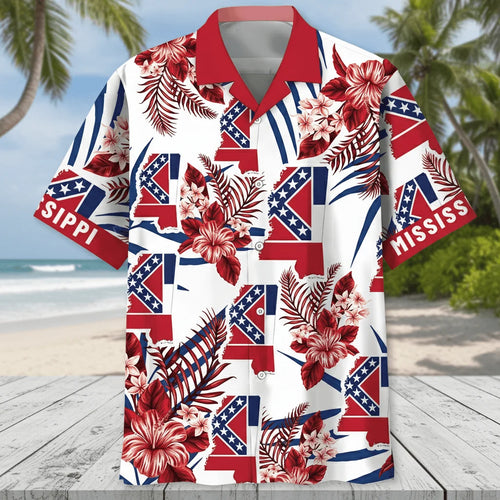 Mississippi State Proud Hawaiian Shirt