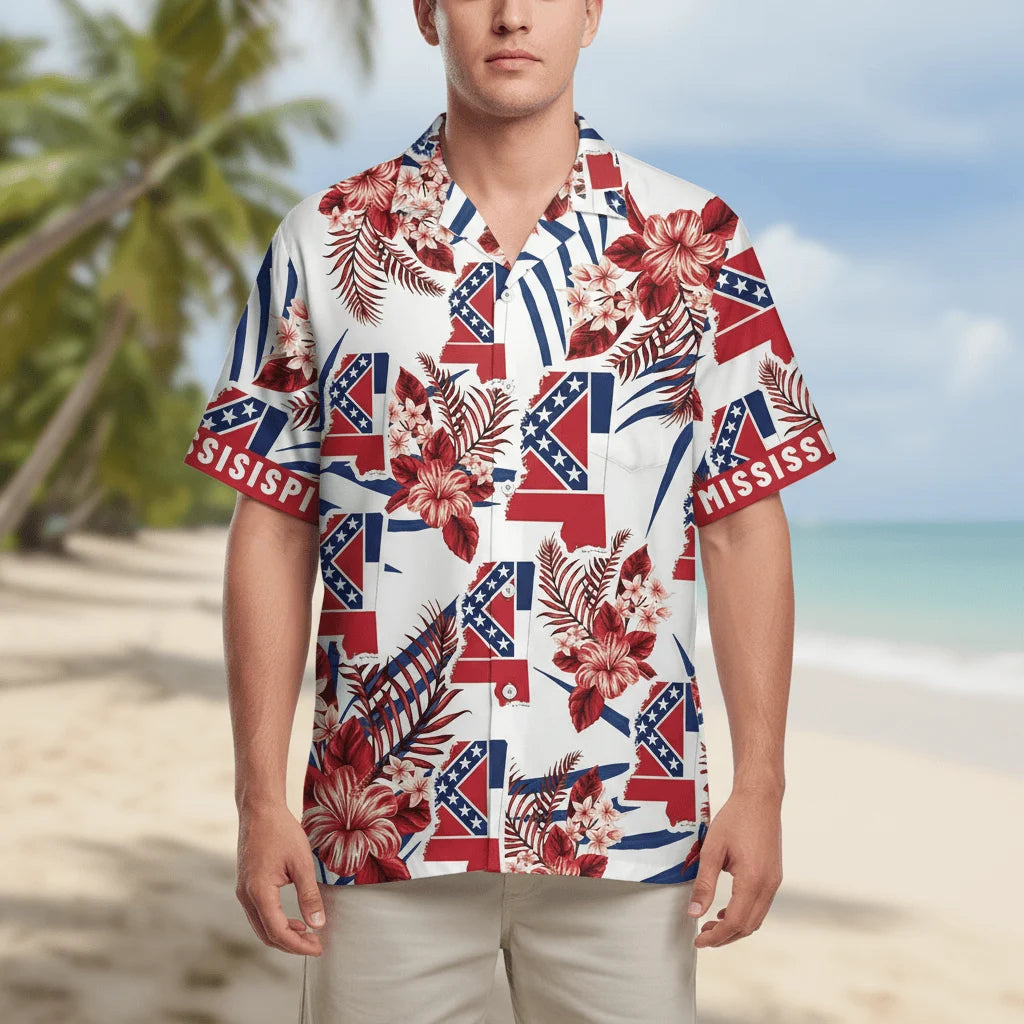 Mississippi State Proud Hawaiian Shirt