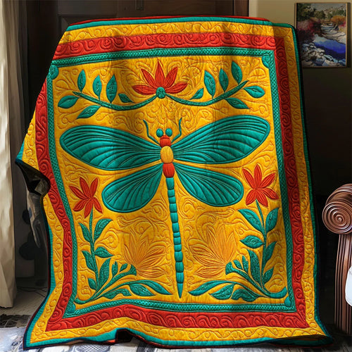 Misty Marsh Wing Quilt Blanket