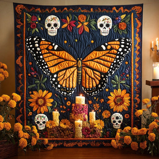 Monarch Memory Quilt Blanket