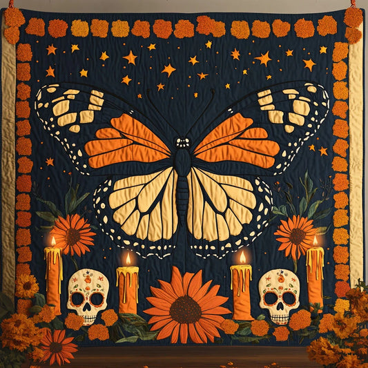 Monarch Spirit Quilt Blanket