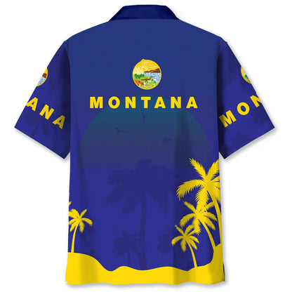 Montana State Proud Hawaiian Shirt