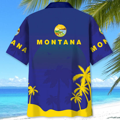 Montana State Proud Hawaiian Shirt