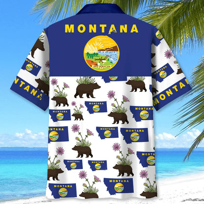 Montana State Proud Hawaiian Shirt