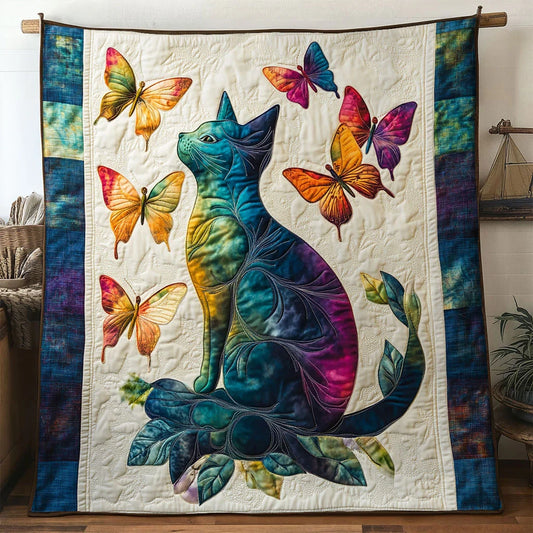 Moonsoft Cat Quilt Blanket