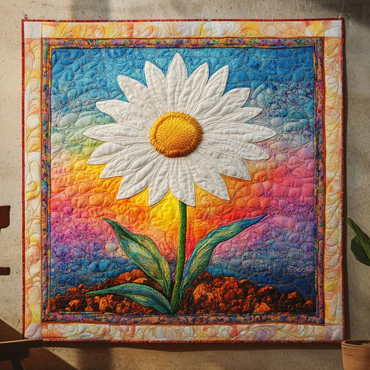 Morning Daisy Quilt Blanket