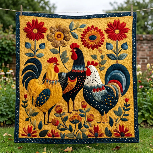 Morning Majesty Quilt Blanket - Quilted Blanket by OtterMia