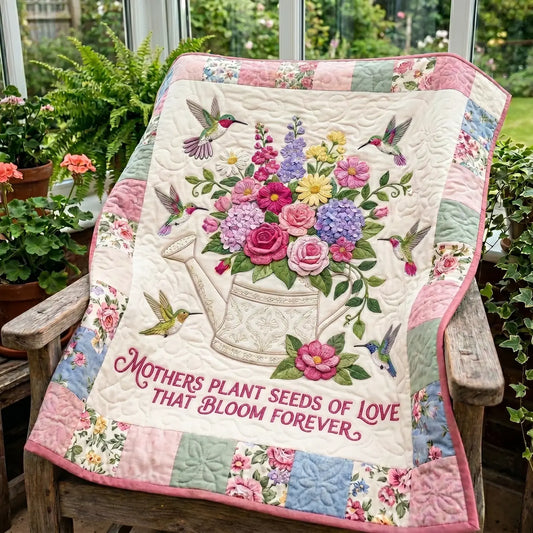 Mother Garden Quilt Blanket