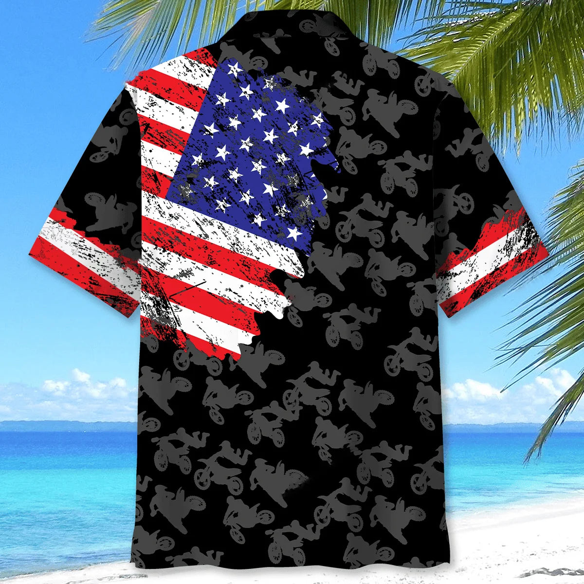Motocross Usa Hawaiian Shirt