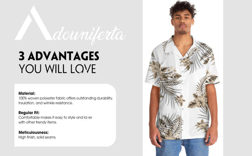 Mountain Bike Nature Flower Hawaiian Shirt