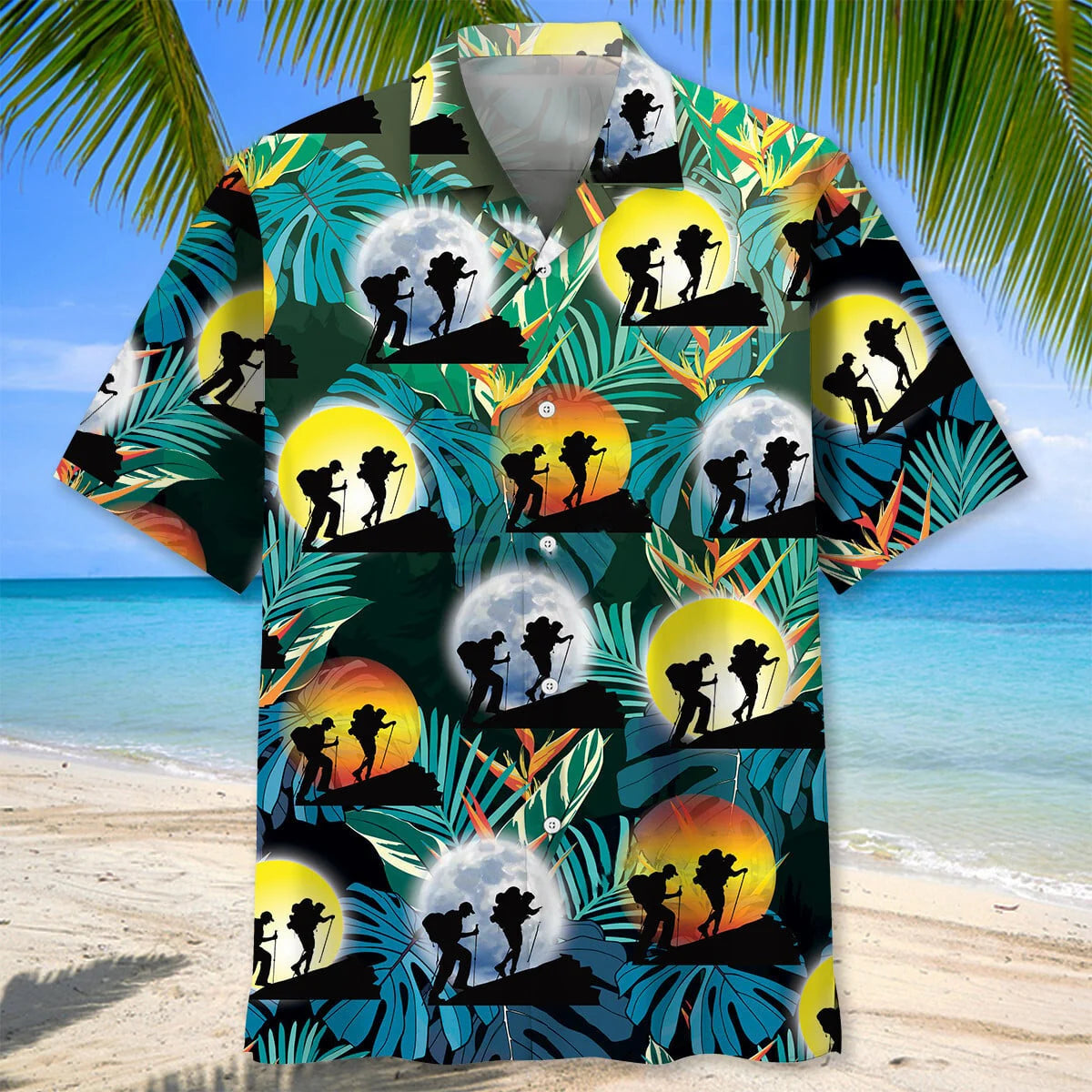 Mountain Climbing Hawaiian Shirt