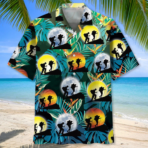 Mountain Climbing Hawaiian Shirt