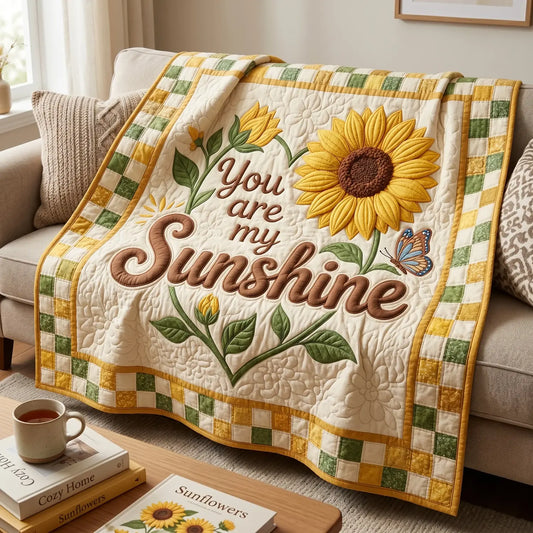 My Sunshine Quilt Blanket
