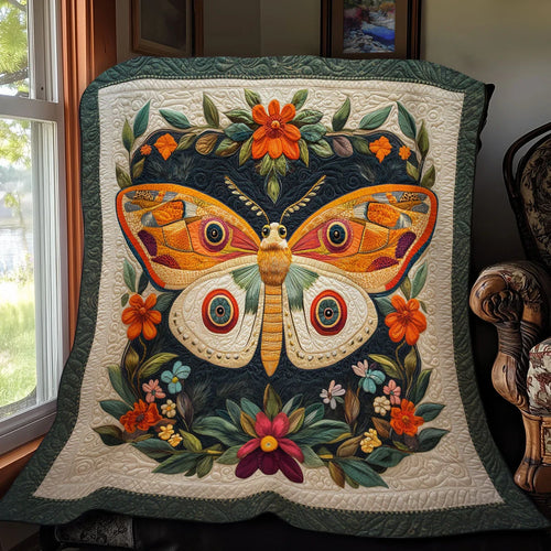 Mystery Moth Quilt Blanket