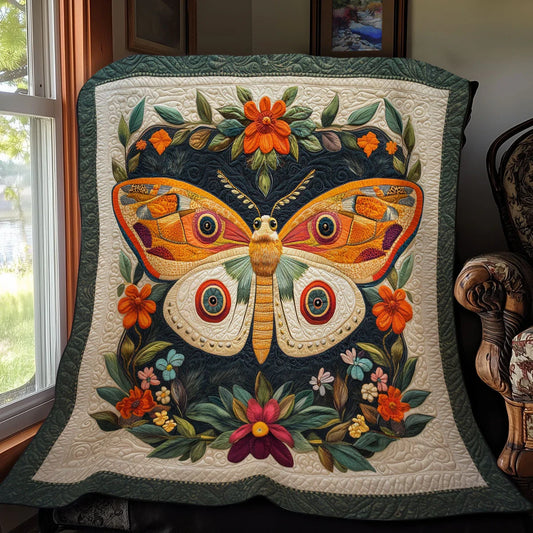 Mystery Moth Quilt Blanket