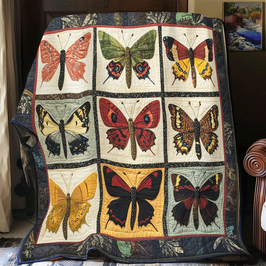 Mystery Moth Quilt Blanket