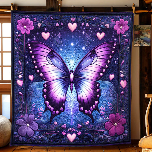 Mystic Butterfly Quilt Blanket