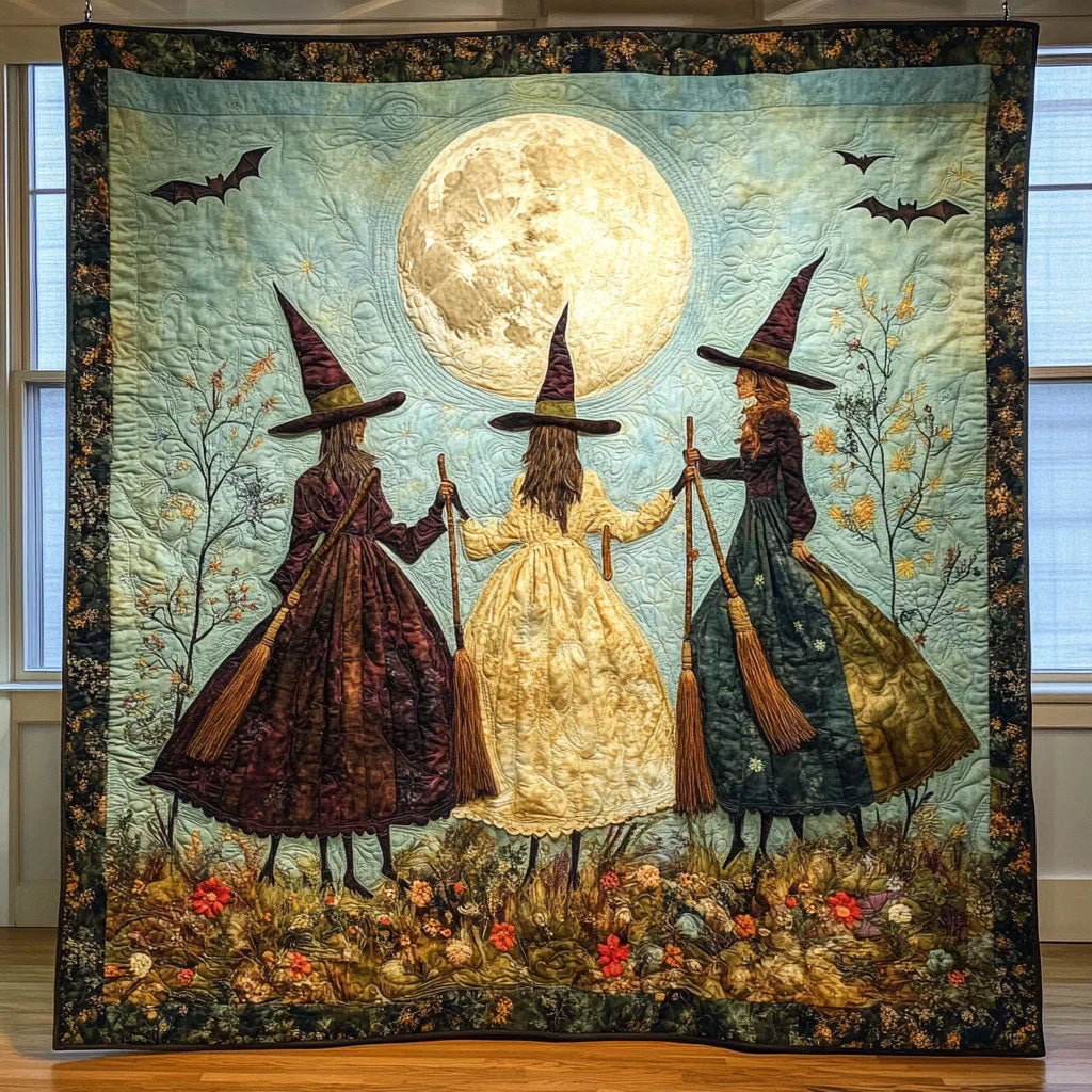 Mystic Coven Quilt Blanket