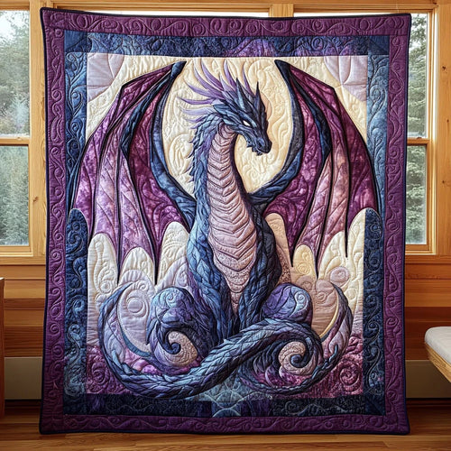 Mystic Dragon Quilt Blanket