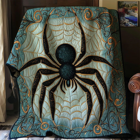 Mystic Spider Web Quilt Blanket