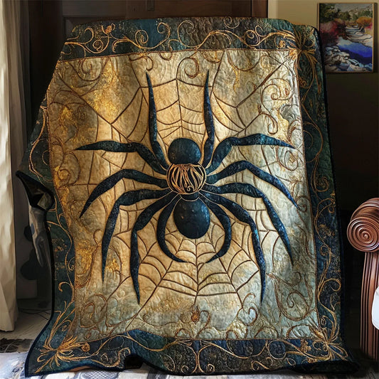 Mystic Spider Web Quilt Blanket