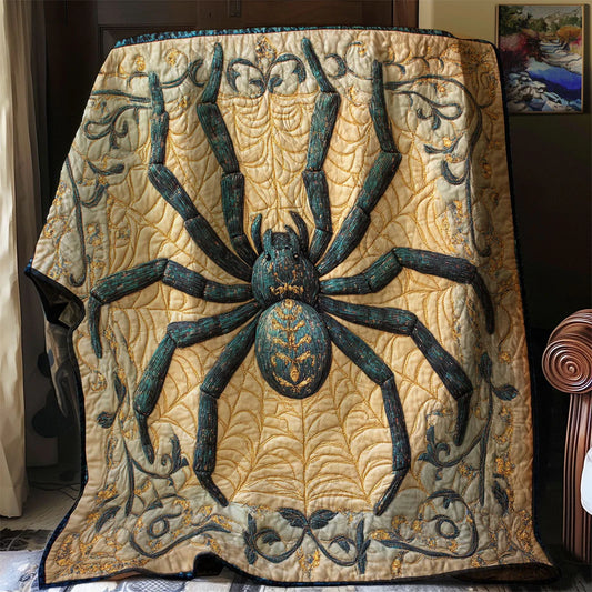 Mystic Spider Quilt Blanket