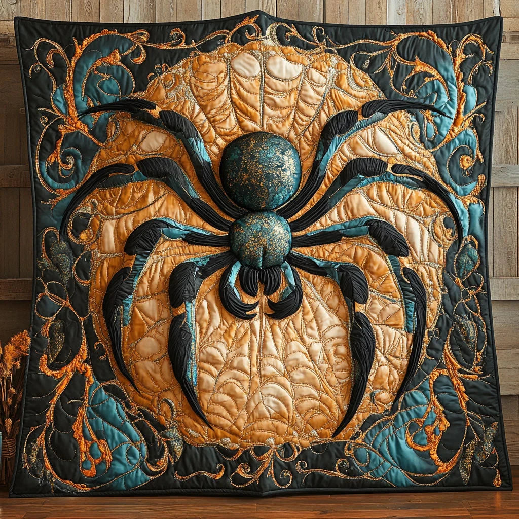 Mystic Spider Quilt Blanket