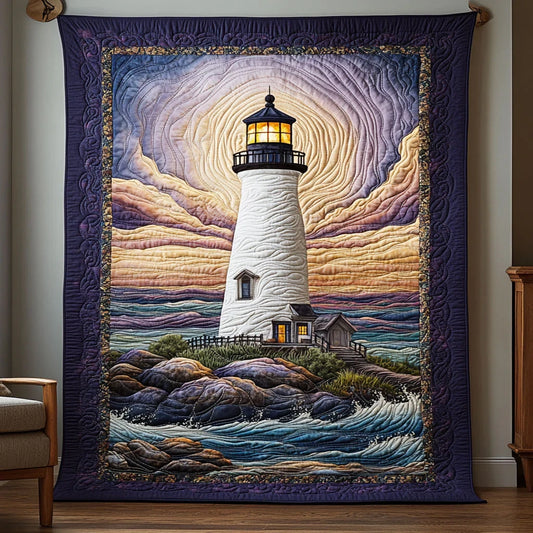 Mythic Beacon Quilt Blanket