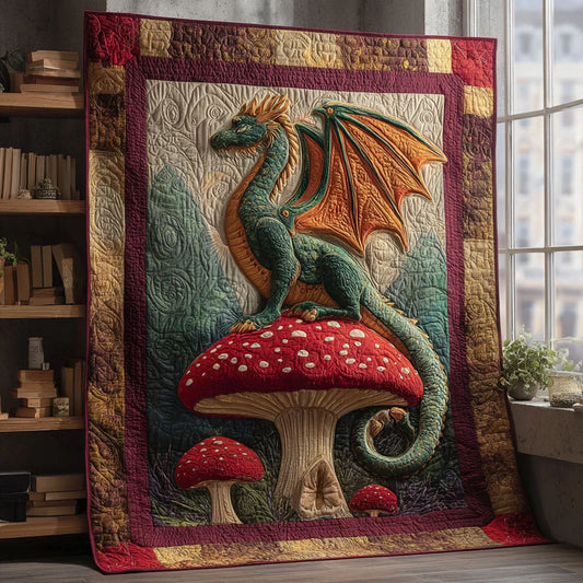 Mythic Haven Quilt Blanket