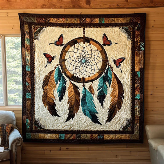 Native American Dreamcatcher Quilt Blanket