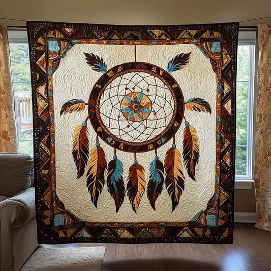 Native American Dreamcatcher Quilt Blanket