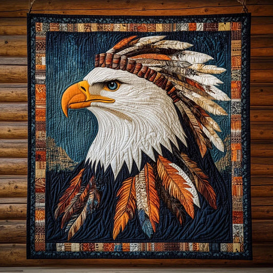 Native American Eagle Quilt Blanket