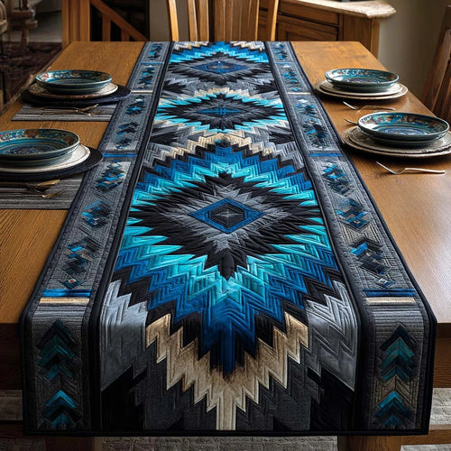Native American Quilted Table Runner