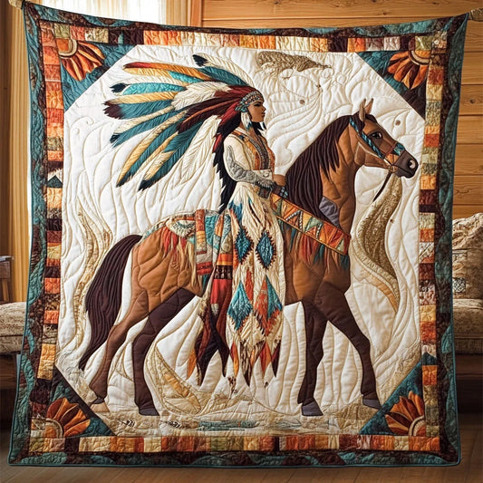 Native American Quilt Blanket
