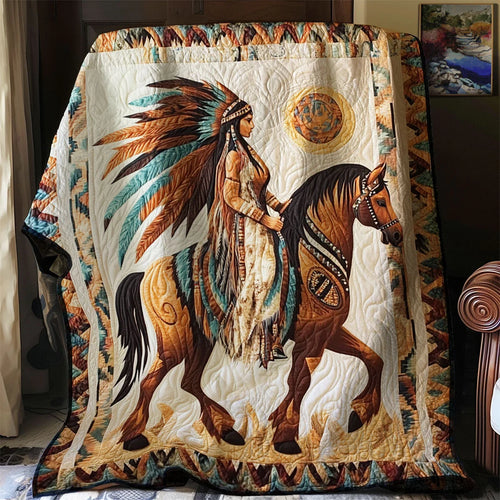 Native American Quilt Blanket