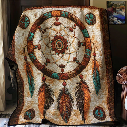 Native Dreamcatcher Quilt Blanket