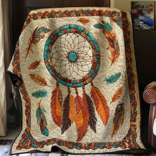 Native Dreamcatcher Quilt Blanket
