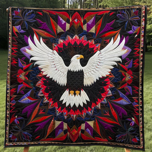 Native Eagle Quilt Blanket