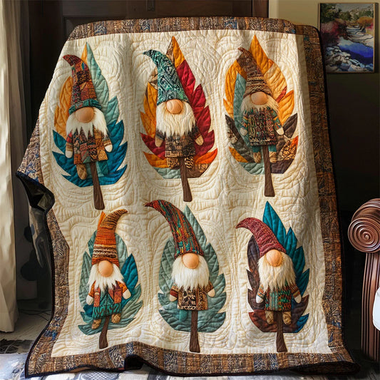 Native Gnome Quilt Blanket