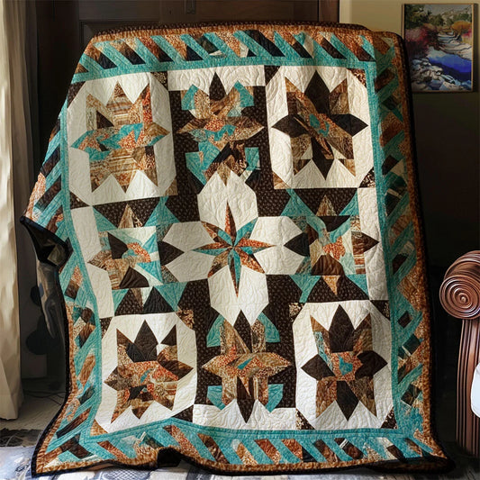 Native Star Quilt Blanket