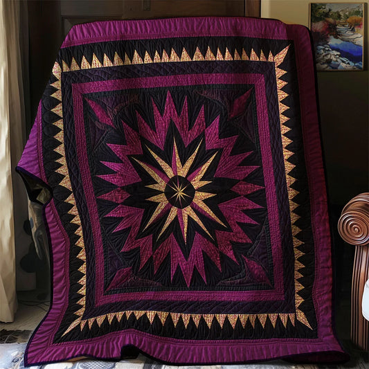 Native Star Quilt Blanket
