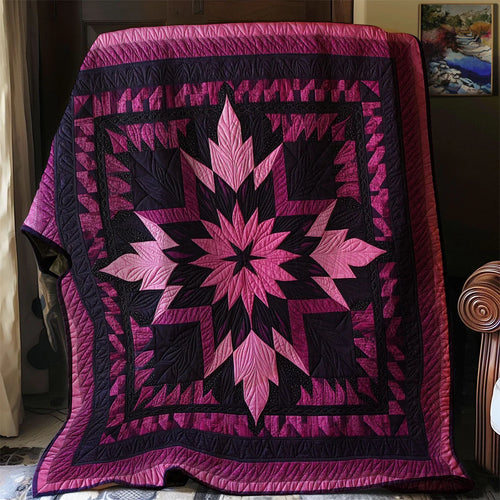 Native Star Quilt Blanket