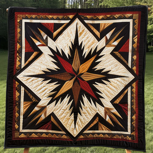 Native Star Quilt Blanket